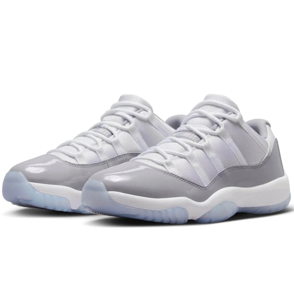 AIR JORDAN 11 RETRO LOW "CEMENT GREY" - MEN'S US Size 10